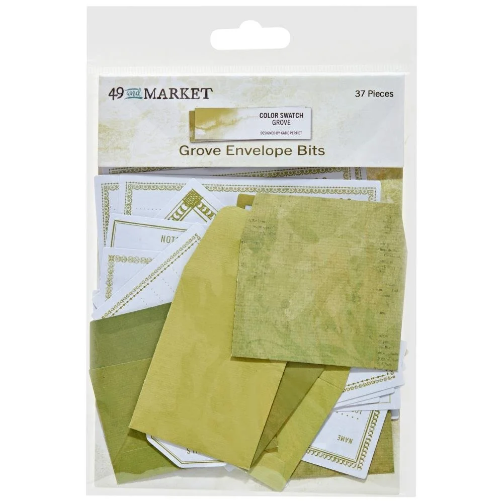 49 & Market Color Swatch Grove Envelope Bits