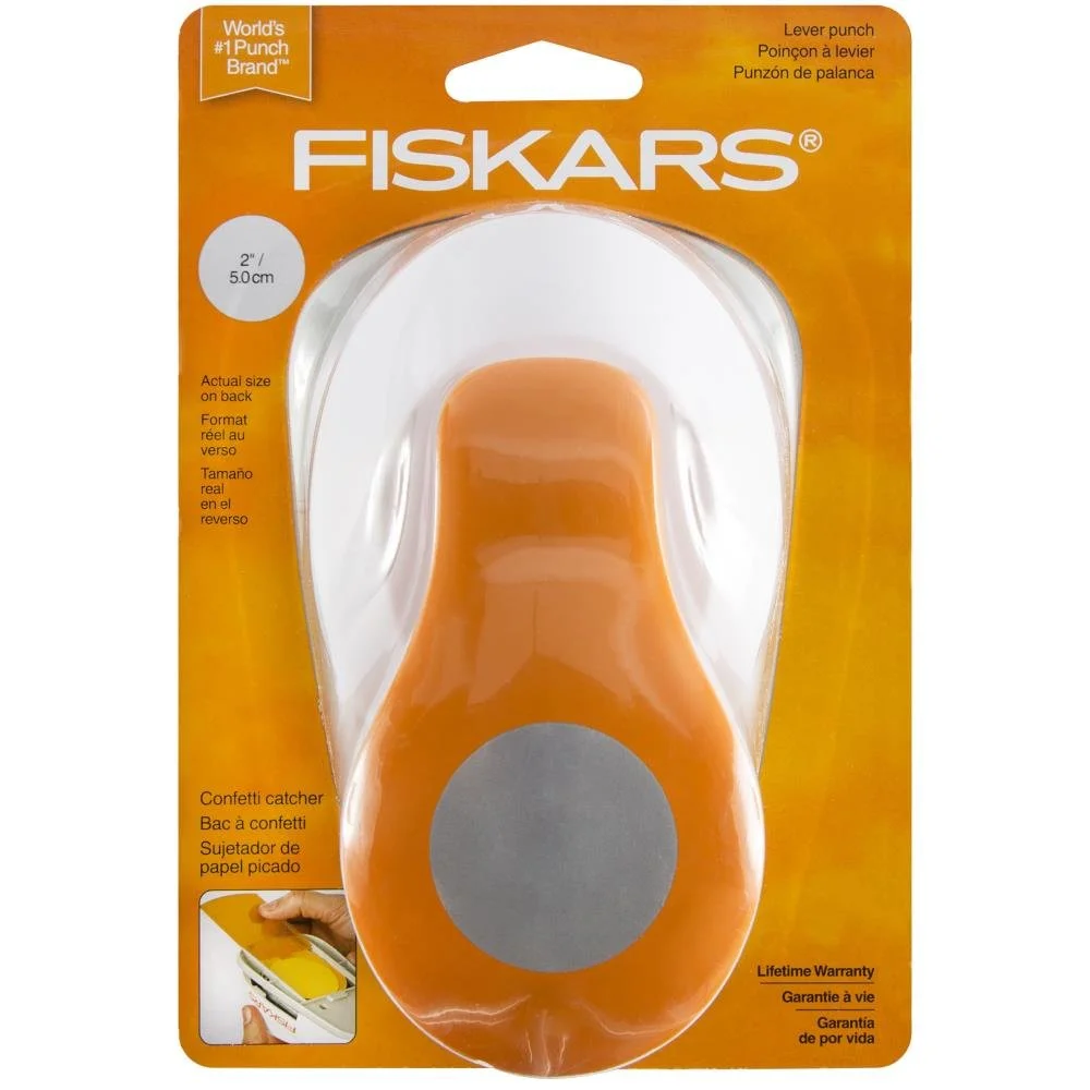 Fiskars XL Lever Punch 2" Circle