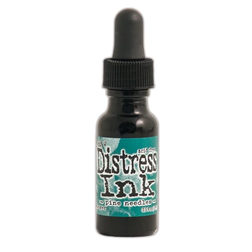 Tim Holtz Distress Ink Pad Re-Inker Pine Needles