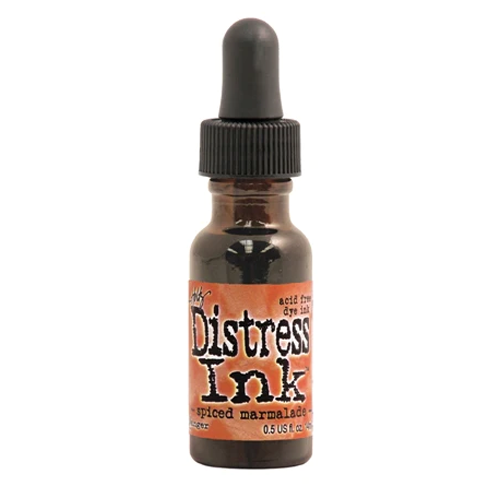 Tim Holtz Distress Ink Pad Re-Inker Spiced Marmalade