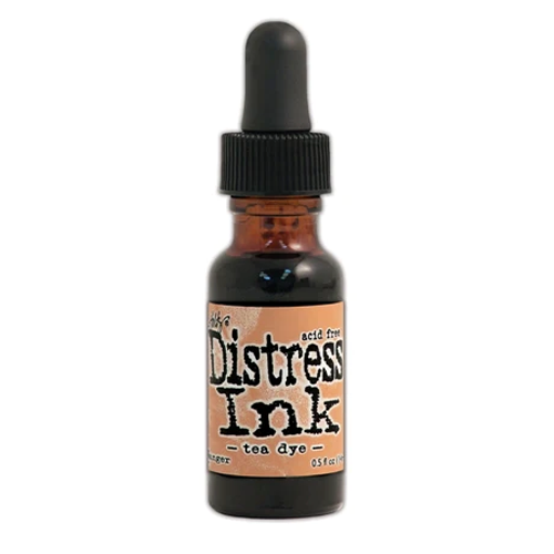Tim Holtz Distress Ink Pad Re-Inker Tea Dye