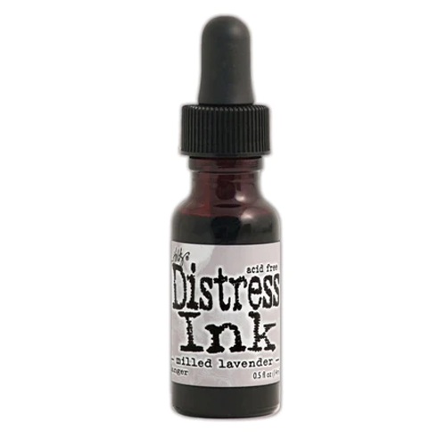 Tim Holtz Distress Ink Pad Re-Inker Milled Lavender