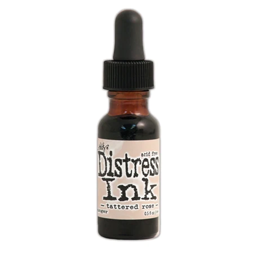 Tim Holtz Distress Ink Pad Re-Inker Tattered Rose