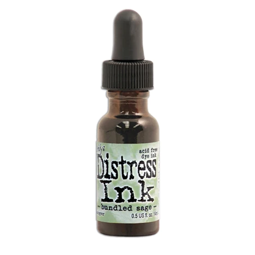 Tim Holtz Distress Ink Pad Re-Inker Bundled Sage