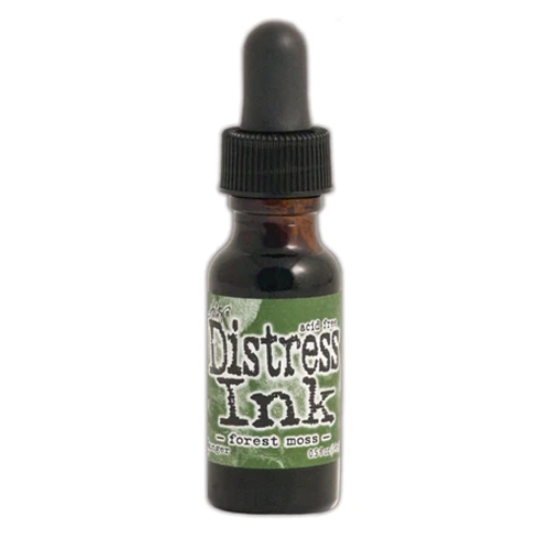 Tim Holtz Distress Ink Pad Re-Inker Forest Moss