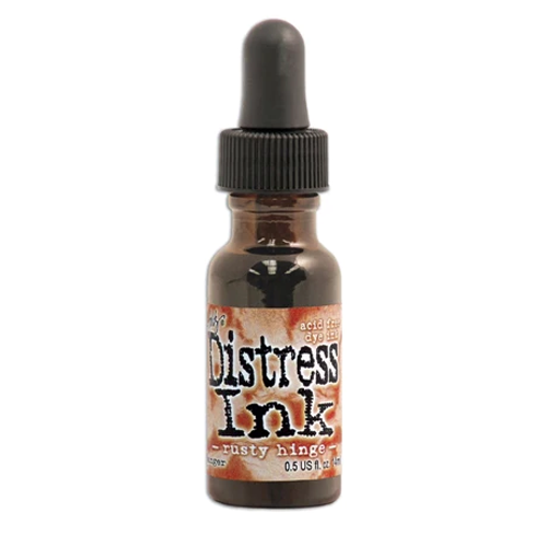 Tim Holtz Distress Ink Pad Re-Inker Rusty Hinge