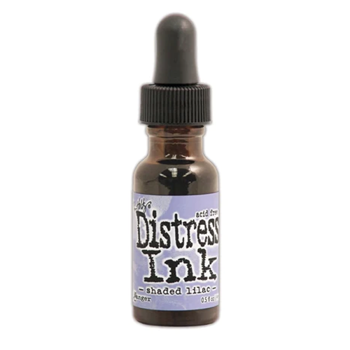 Tim Holtz Distress Ink Pad Re-Inker Shaded Lilac