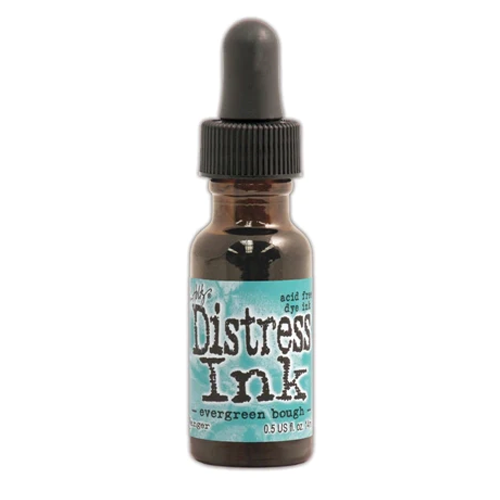 Tim Holtz Distress Ink Pad Re-Inker Evergreen Bough