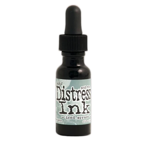 Tim Holtz Distress Ink Pad Re-Inker Iced Spruce