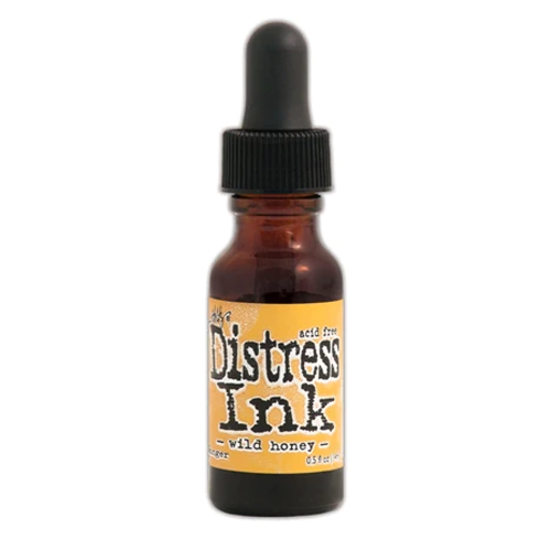 Tim Holtz Distress Ink Pad Re-Inker Wild Honey