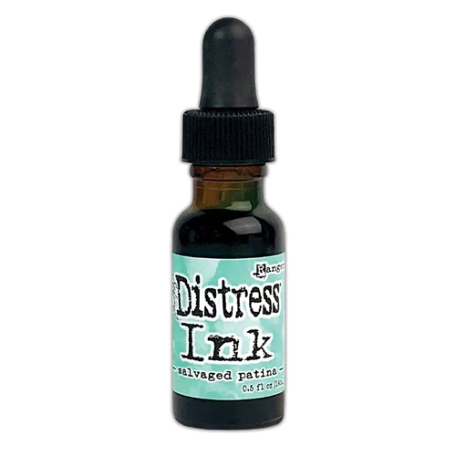 Tim Holtz Distress Ink Pad Re-Inker Salvaged Patina