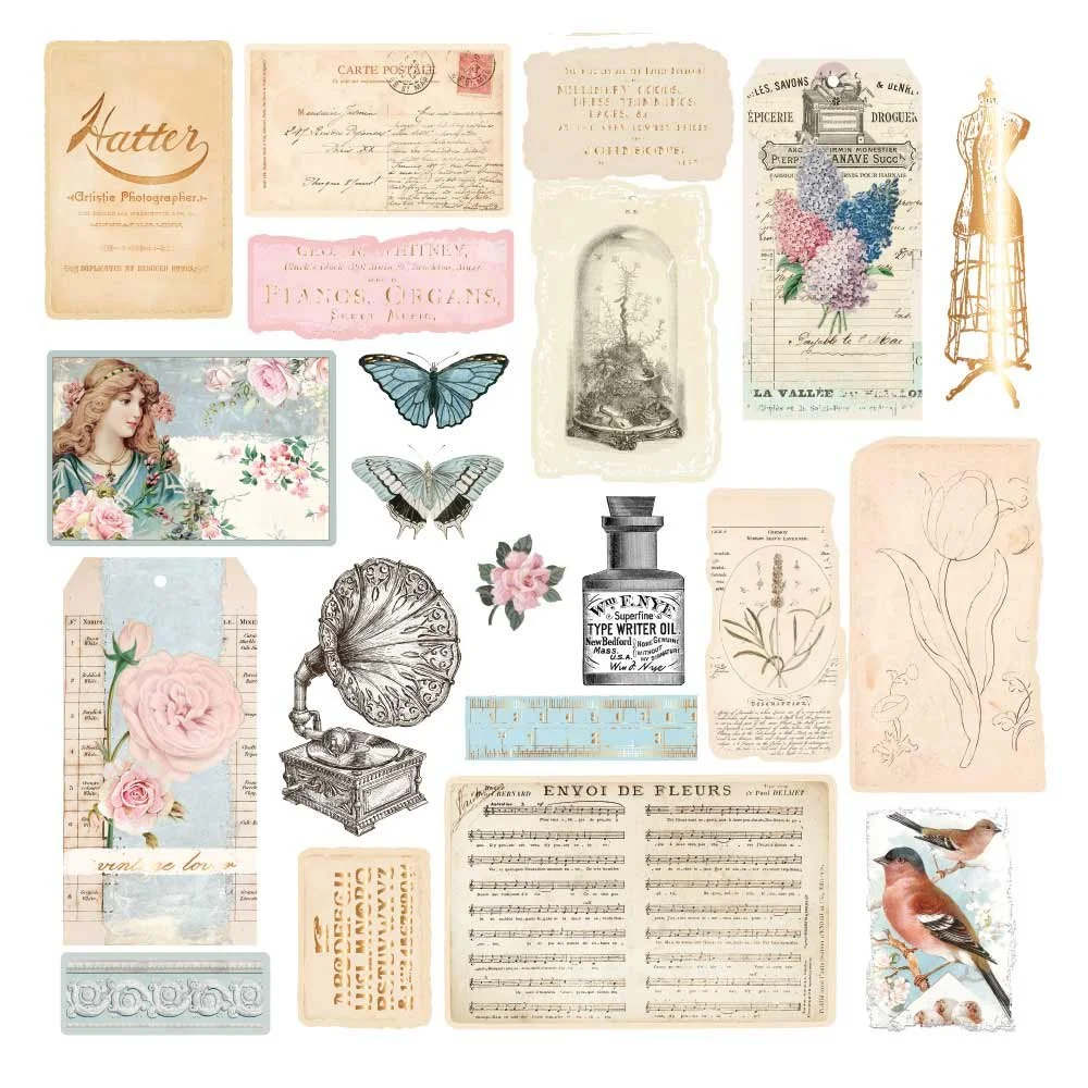 Prima French Blue by Frank Garcia® Ephemera Icons