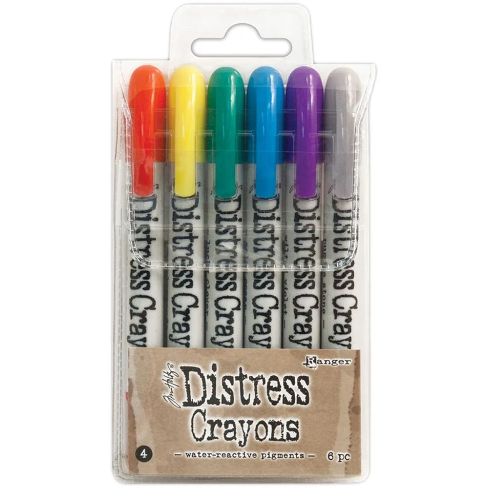 Tim Holtz Distress Crayons Set 4