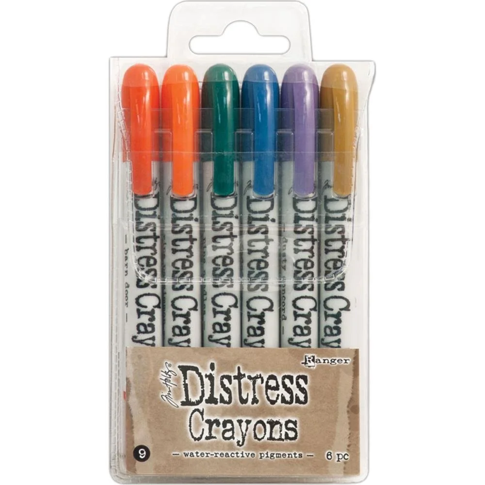 Tim Holtz Distress Crayons Set 9
