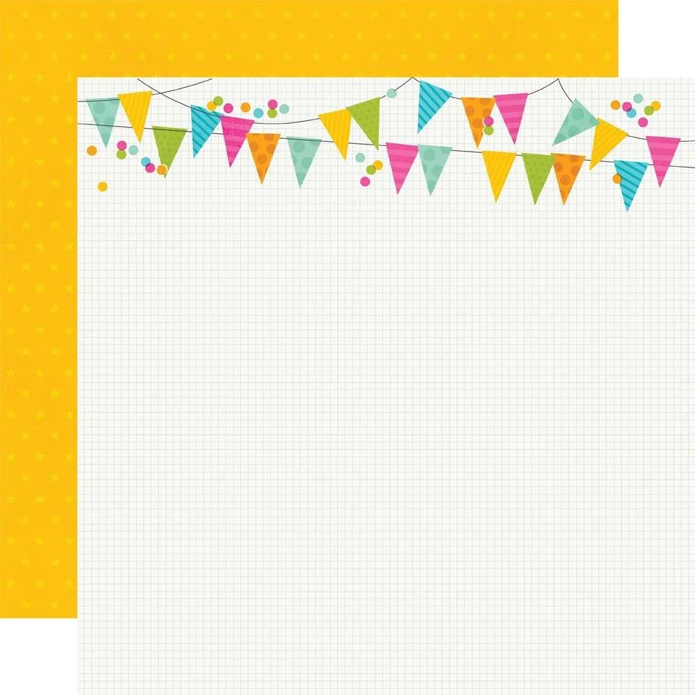 Simple Stories Birthday 12" x 12" Paper It's My Day