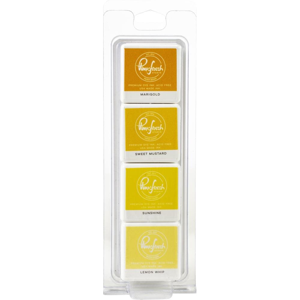Pinkfresh Studio Premium Dye Cube Ink Pad Set Rise and Shine