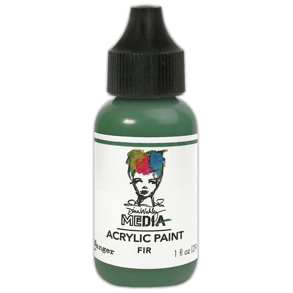 Dina Wakley Media Acrylic Paint Fir
