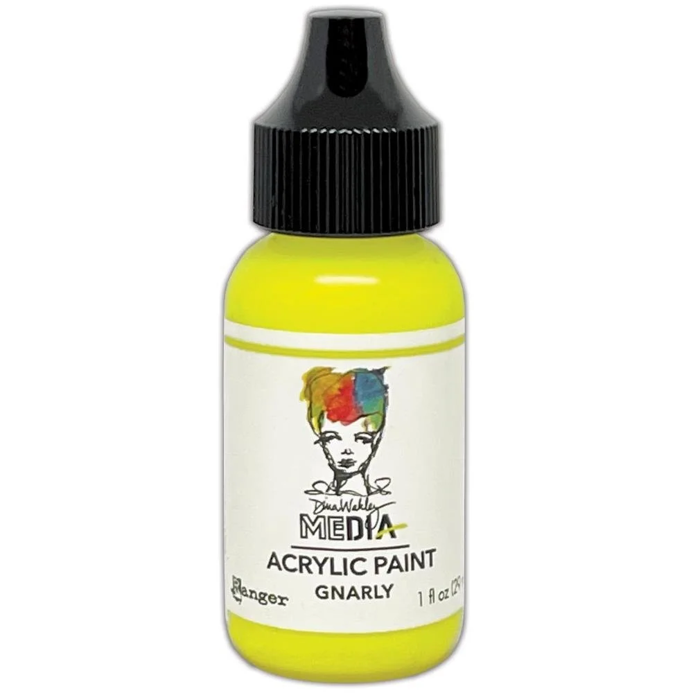 Dina Wakley Media Acrylic Paint Gnarly