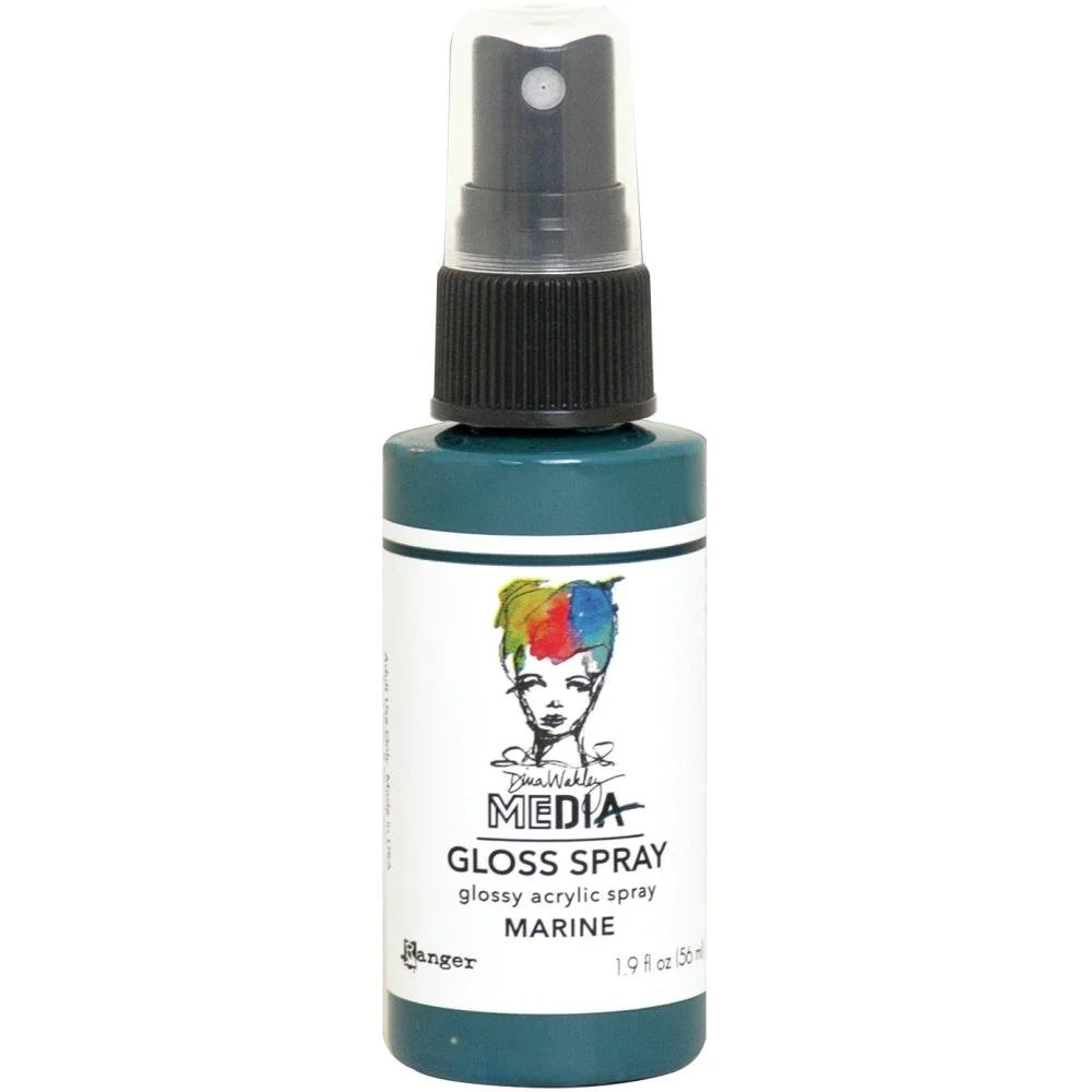 Dina Wakley Media Gloss Spray Marine