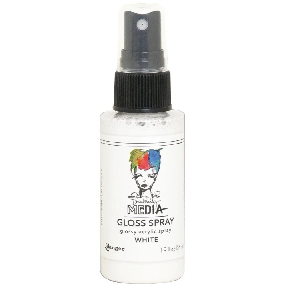 Dina Wakley Media Gloss Spray White