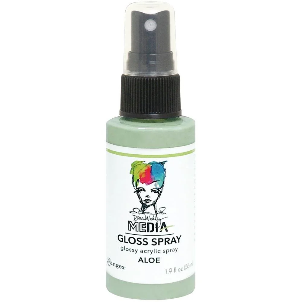 Dina Wakley Media Gloss Spray Aloe