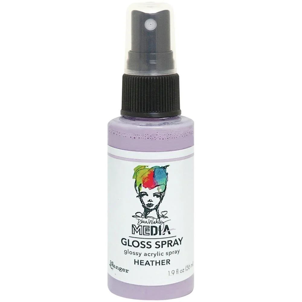 Dina Wakley Media Gloss Spray Heather