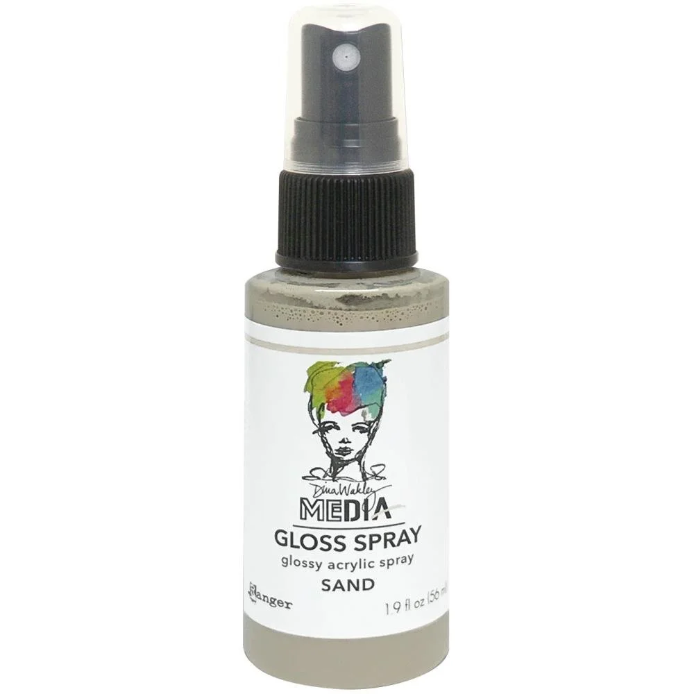 Dina Wakley Media Gloss Spray Sand