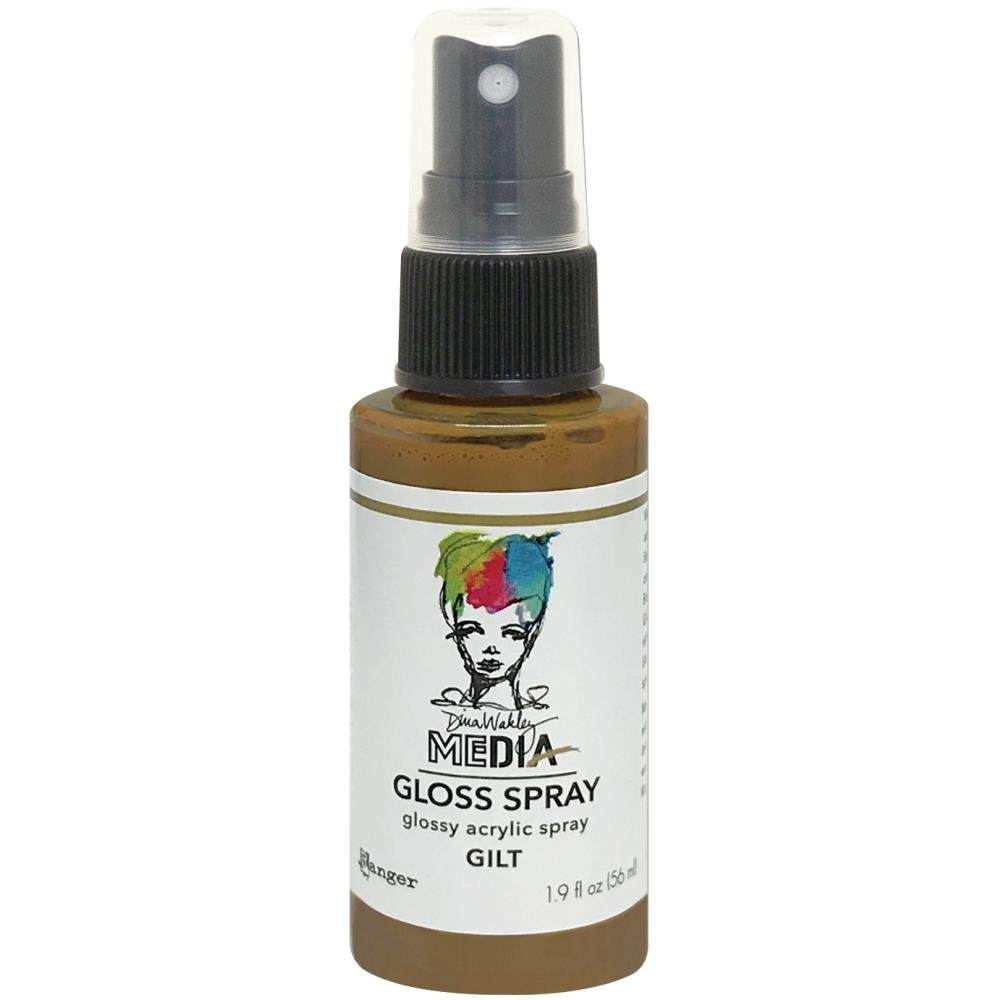 Dina Wakley Media Gloss Spray Gilt