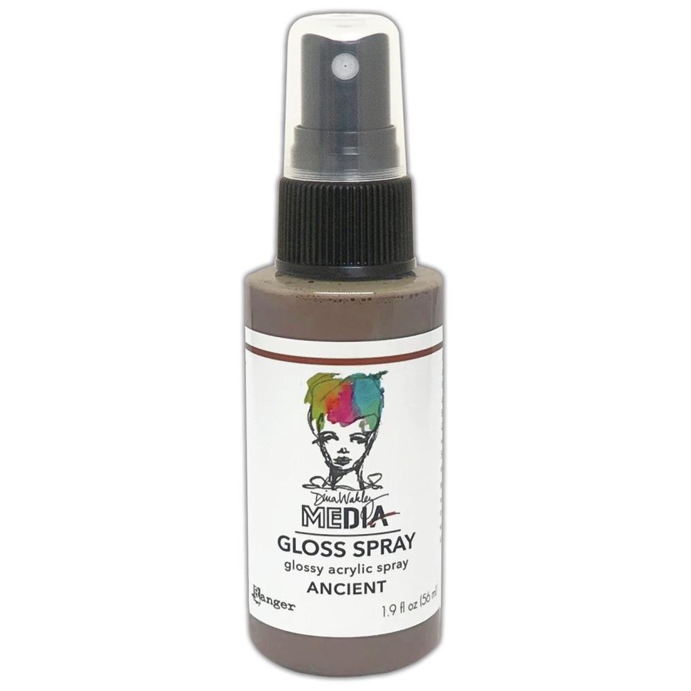 Dina Wakley Metallic Media Gloss Spray Ancient