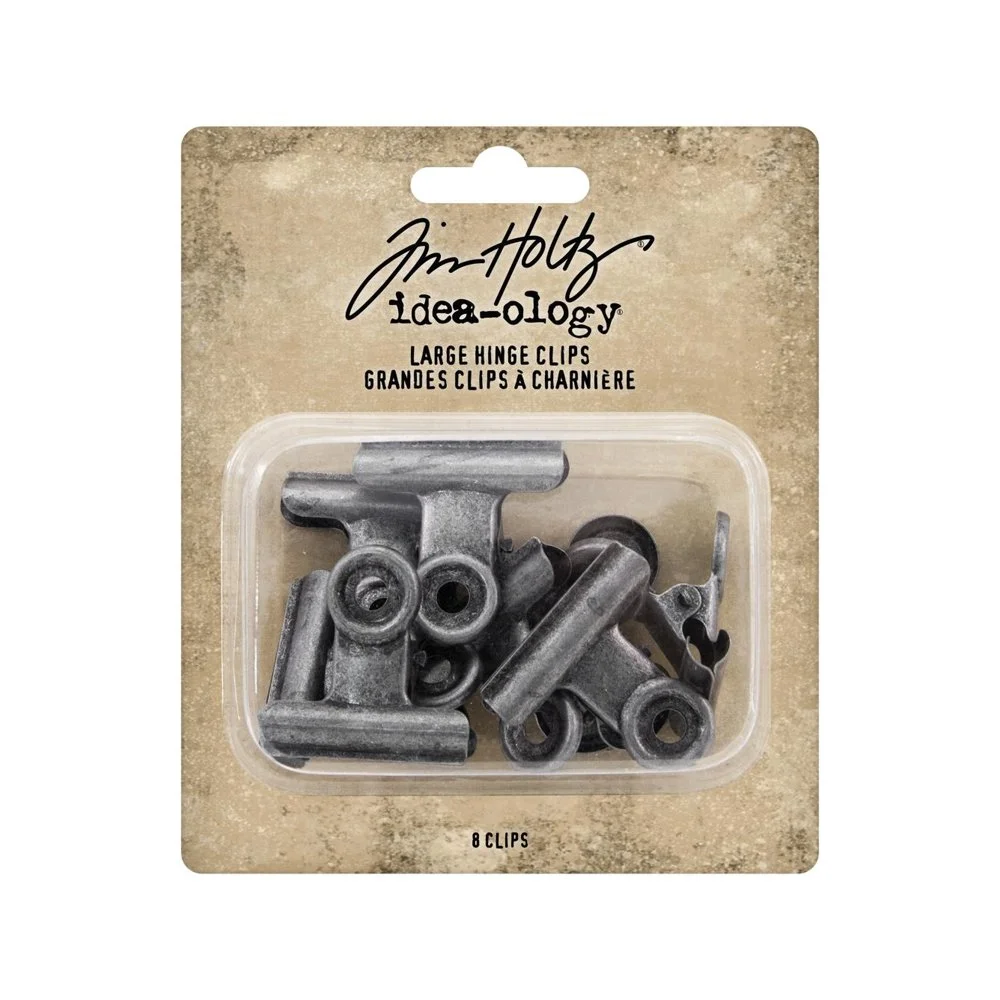 Tim Holtz Idea-ology  Metal Hinge Clip Large