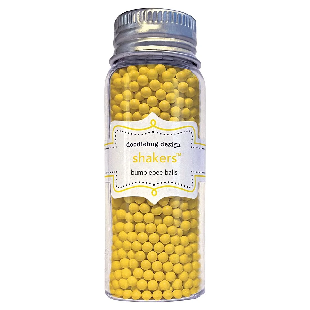 Doodlebug Shaker Balls Bumblebee