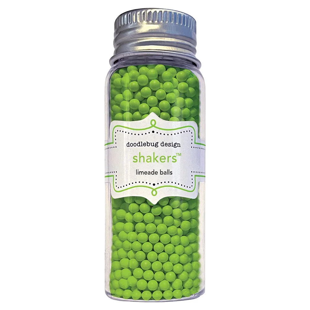 Doodlebug Shaker Balls Limeade