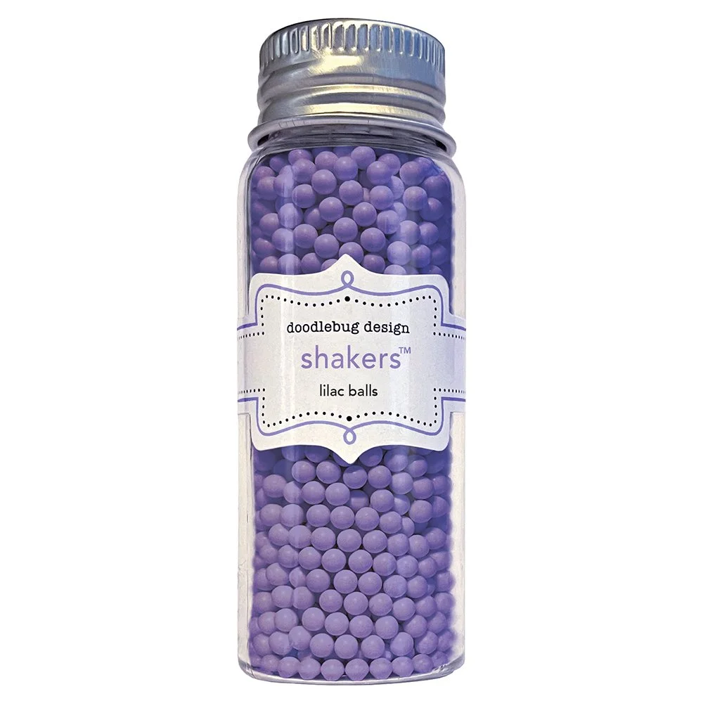 Doodlebug Shaker Balls Lilac