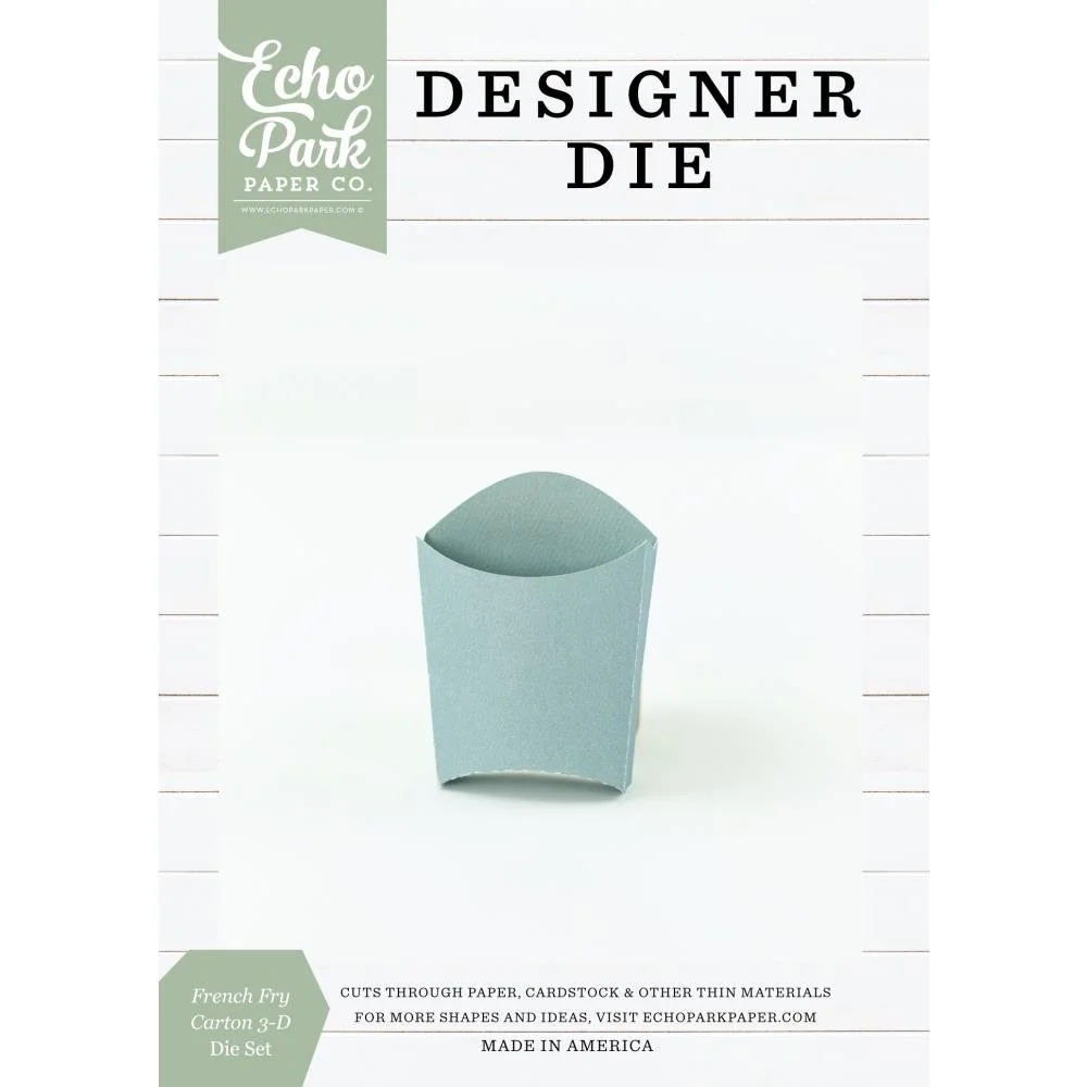 Echo Park Designer Die French Fry Carton