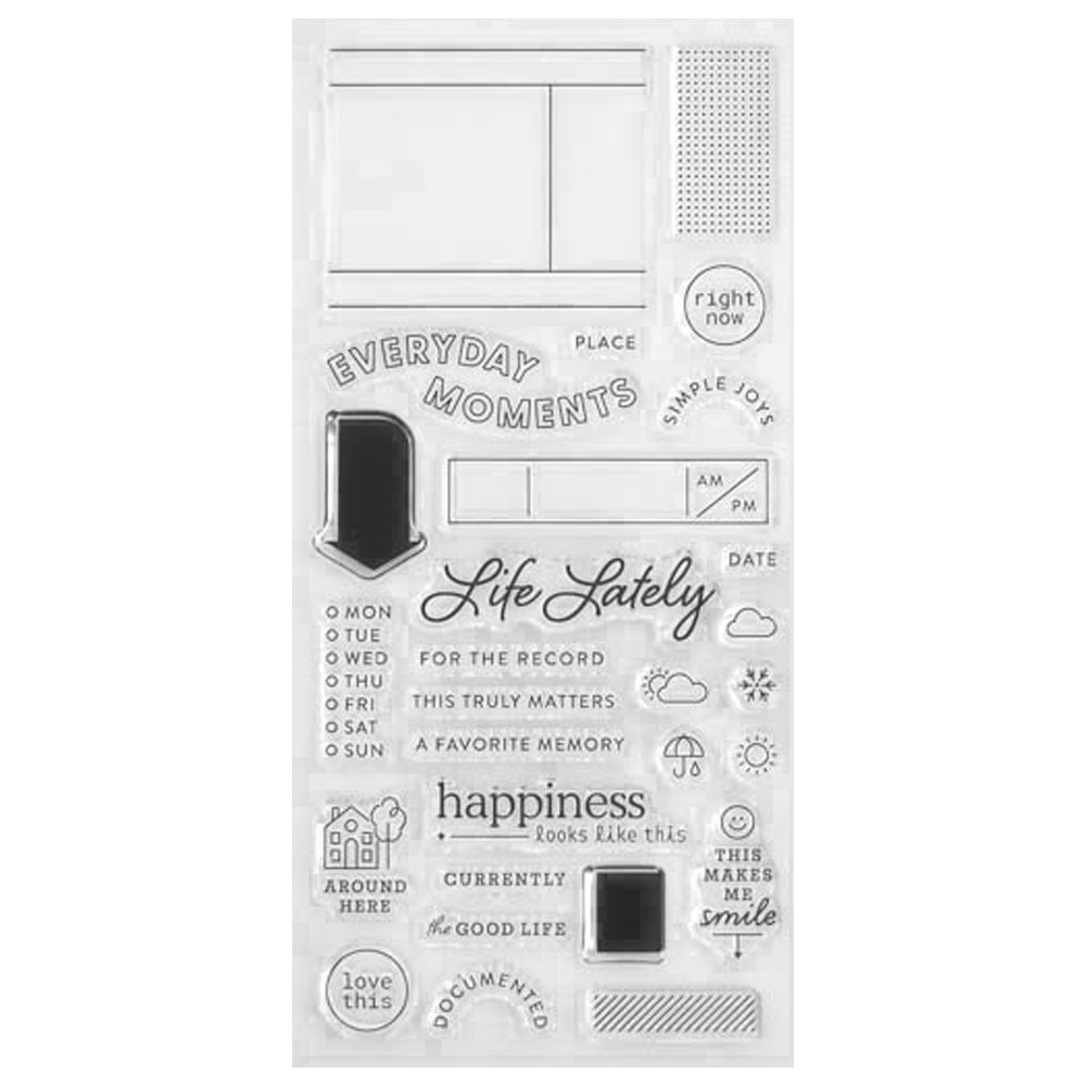 Lora Bailora Memory Loquer Acrylic Stamp Life Lately