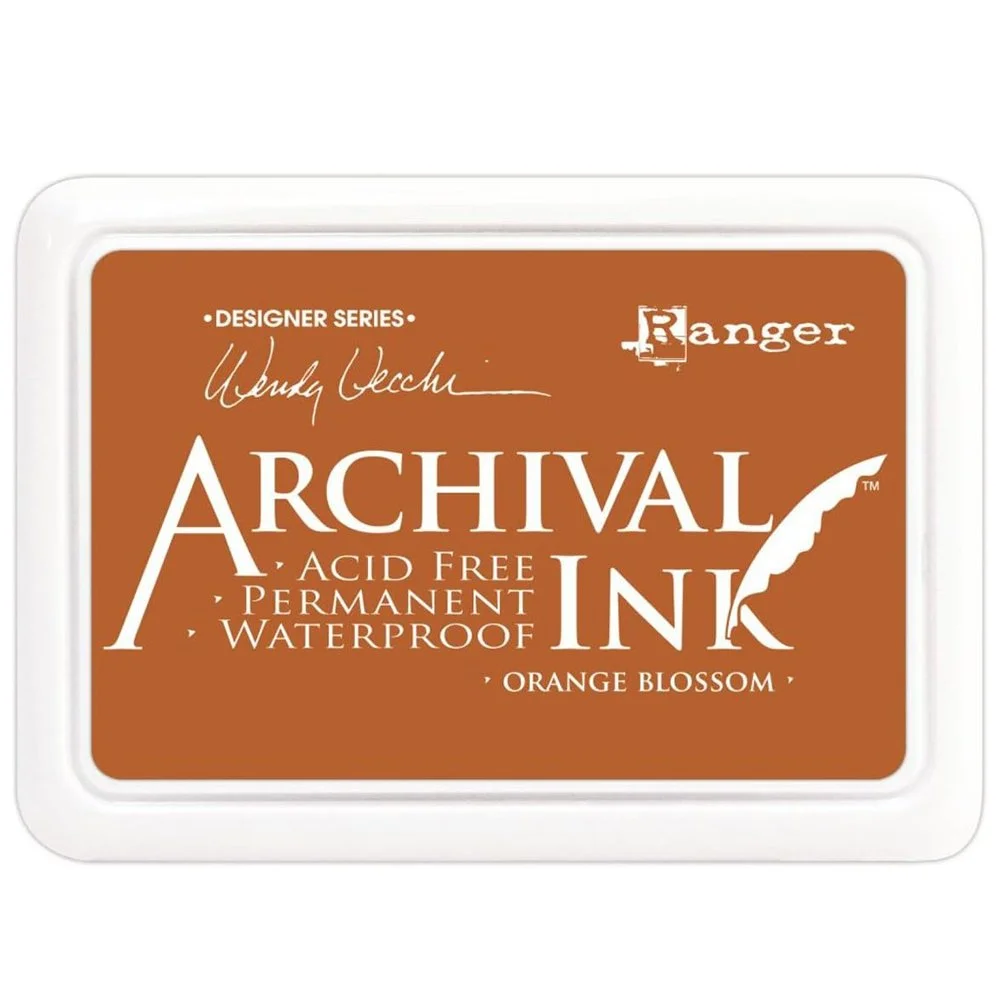 Ranger Ink Archival Ink Pad Orange Blossom