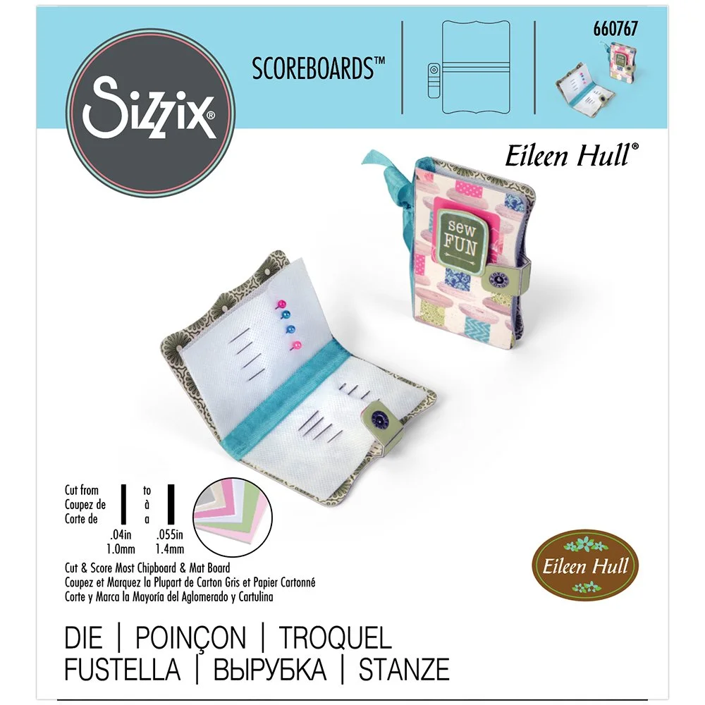 Sizzix Eileen Hull Vault Scoreboards Die Needle Book