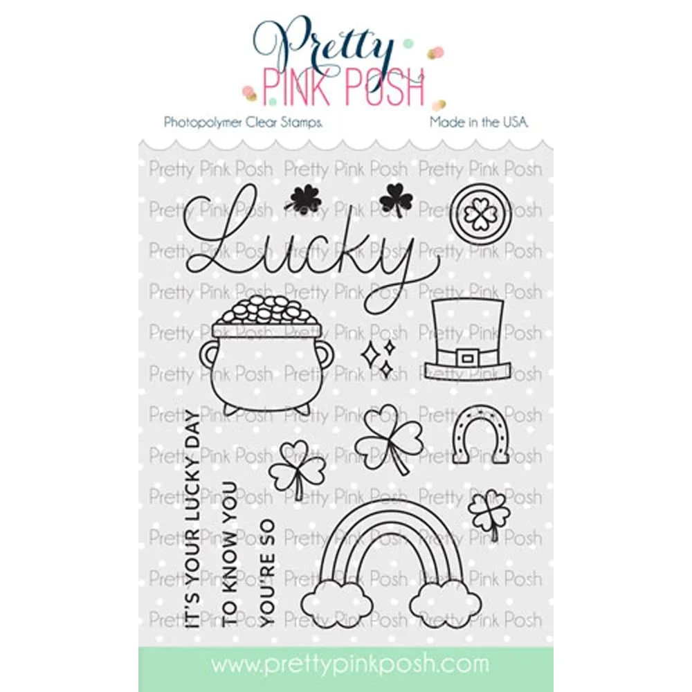 Pretty Pink Posh Lucky Stamp Set