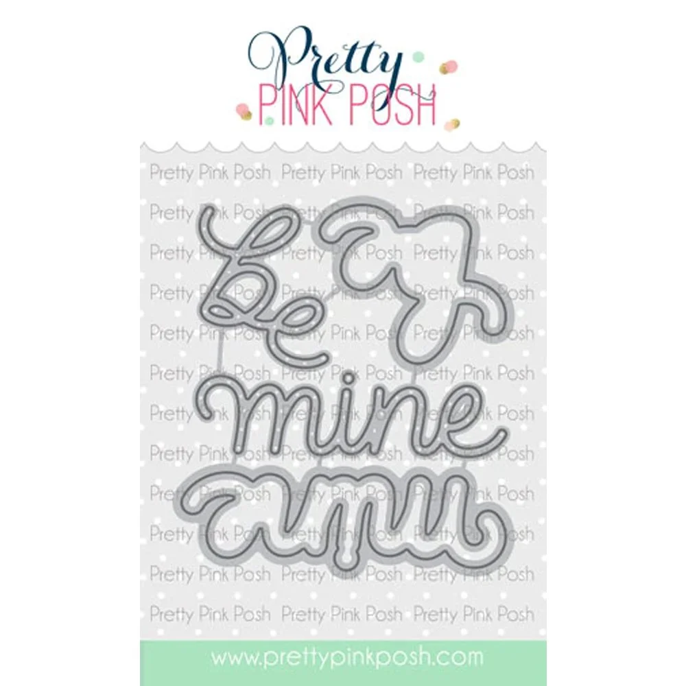 Pretty Pink Posh Be Mine Shadow Dies