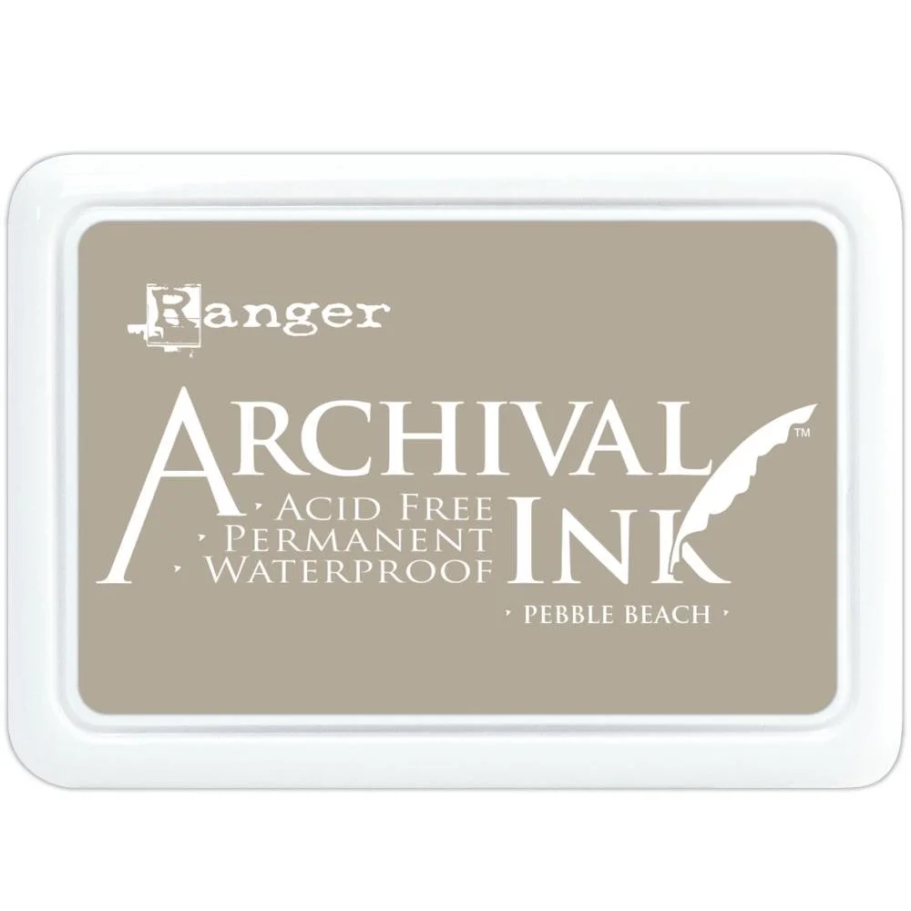 Ranger Ink Archival Ink Pad Pebble Beach