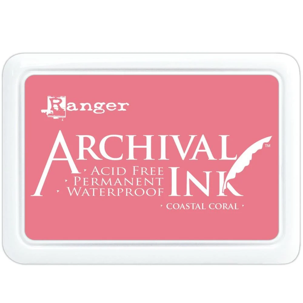 Ranger Ink Archival Ink Pad Coastal Coral
