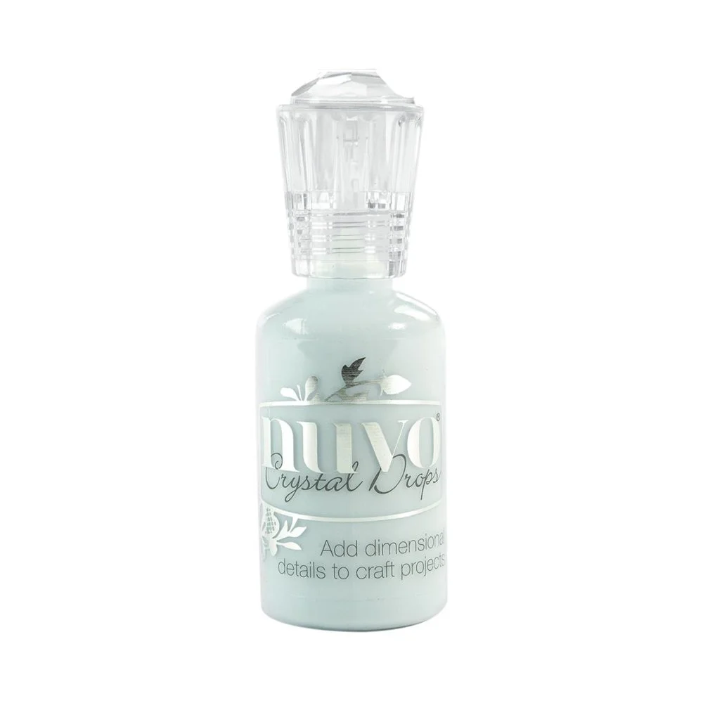 Nuvo Crystal Drops Duck Egg Blue
