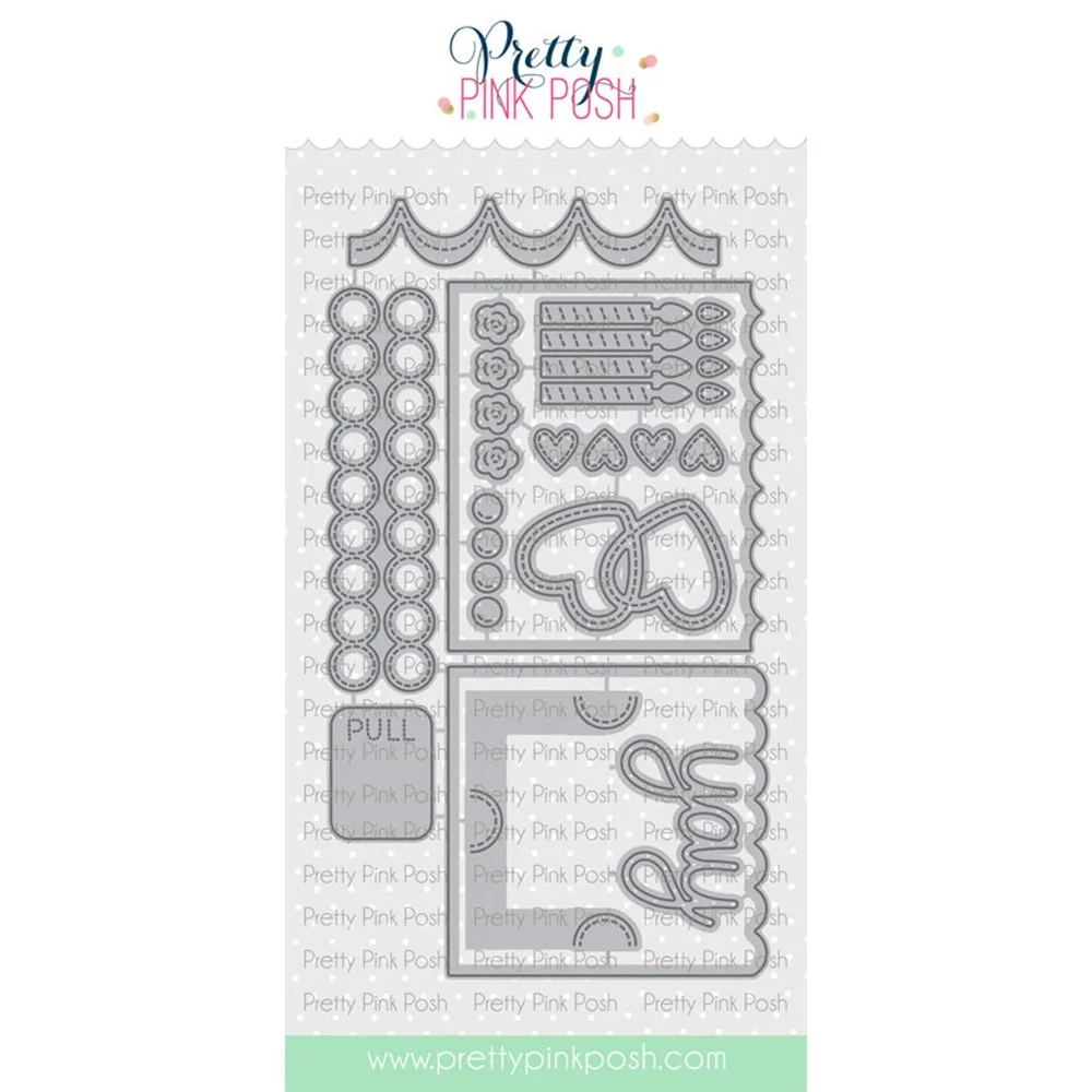 Pretty Pink Posh Interactive Cake Die Set