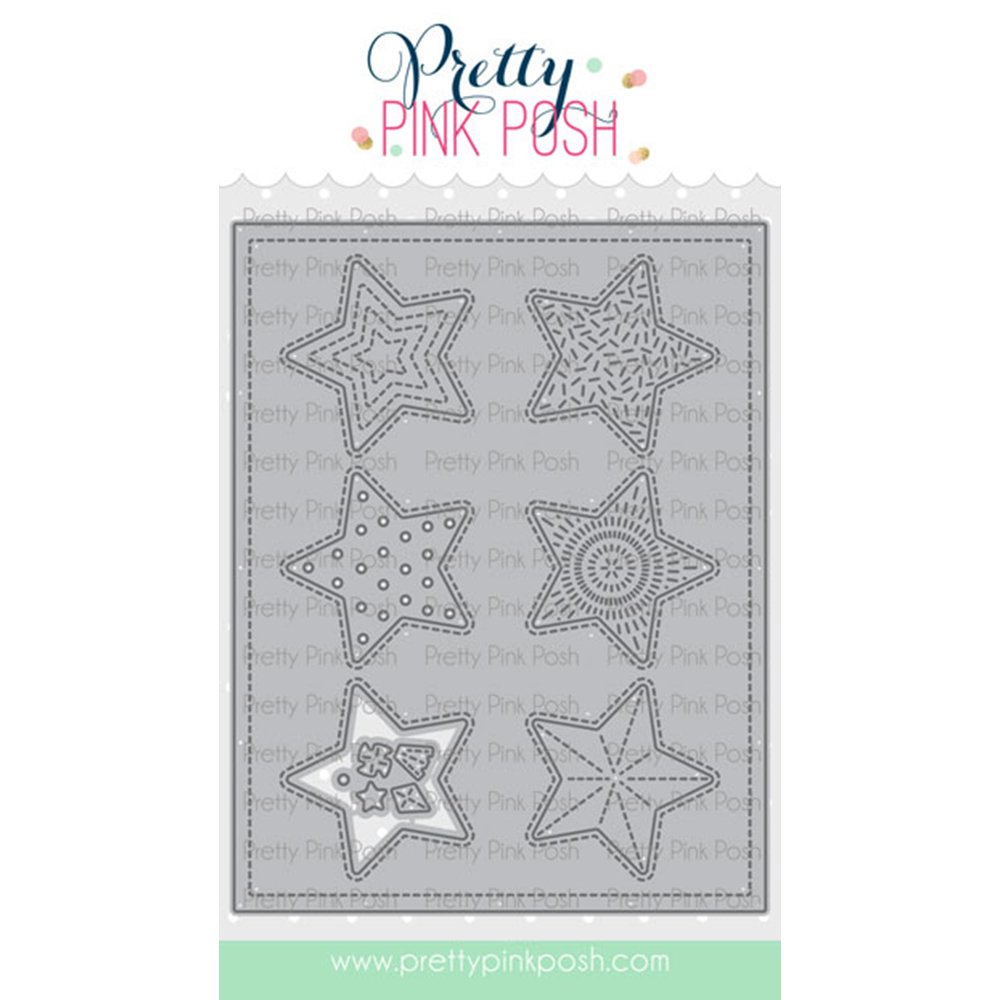 Pretty Pink Posh Star Cover Plate Die