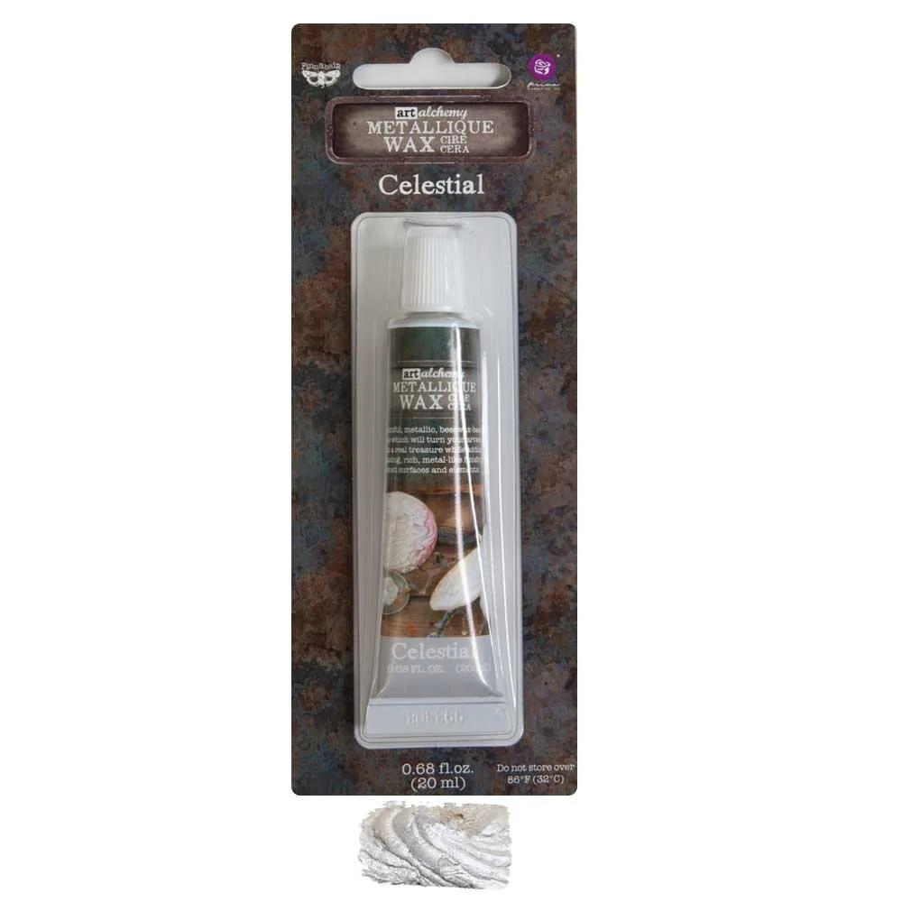 Prima Finnabair Art Alchemy Metallique Wax Celestial