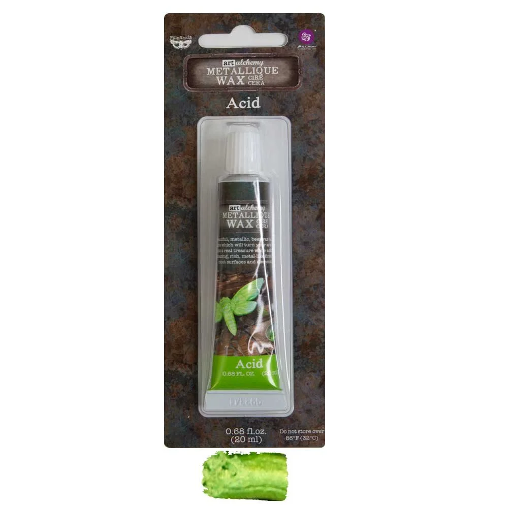 Prima Finnabair Art Alchemy Metallique Wax Acid