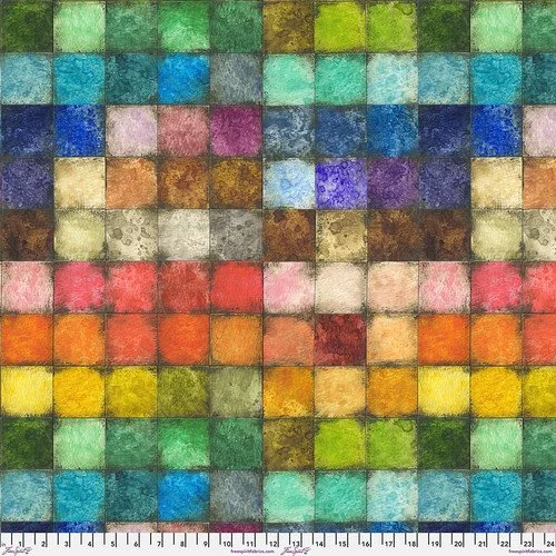 Tim Holtz Eclectic Elements Colorblock Patchwork