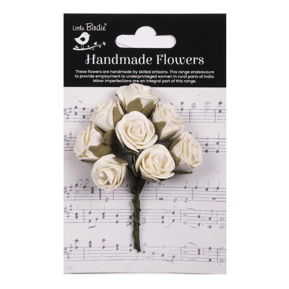 Handmade Flowers Charlie Ivory Pearl