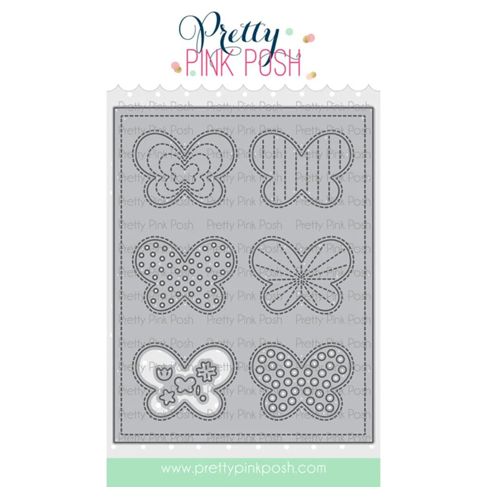 Pretty Pink Posh Butterfly Cover Plate Die