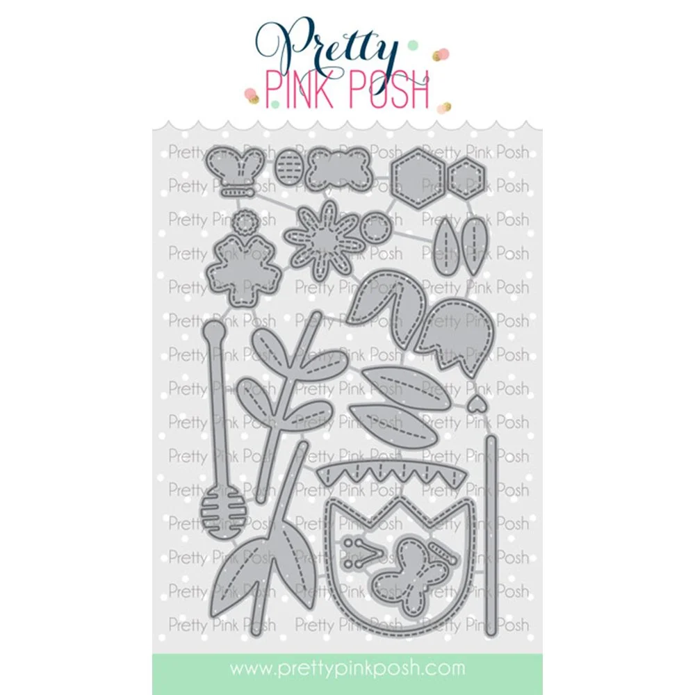 Pretty Pink Posh Spring Mug Additions Die
